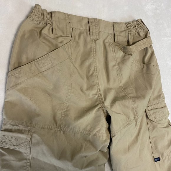 5.11 Tactical Womens Taclite Pro Pants Ripstop Cargo Size 8 Beige Khaki 32 X 30 - Picture 7 of 10